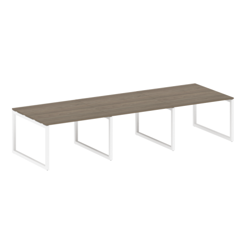 Переговорный стол на О-обр. м/к Metal System Quattro 50БО.ПРГ-3.2 фото 3