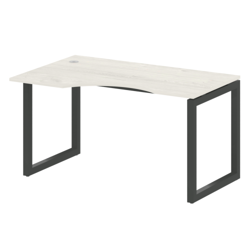 Стол криволинейный левый на О-обр. м/к Metal System Quattro 50БО.СА-2 (L) фото 4