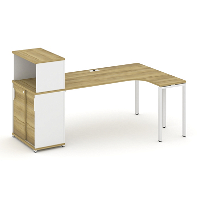 Стол эргономичный с опорным шкафом-купе Concept CN.SA-220(R)