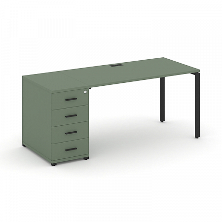 Стол офисный с опорной тумбой Concept CN.SP-404