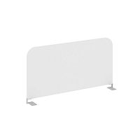 Настольный Экран боковой UNE.DEKRB-401.22 Белый/Металл Серый 700*18*397