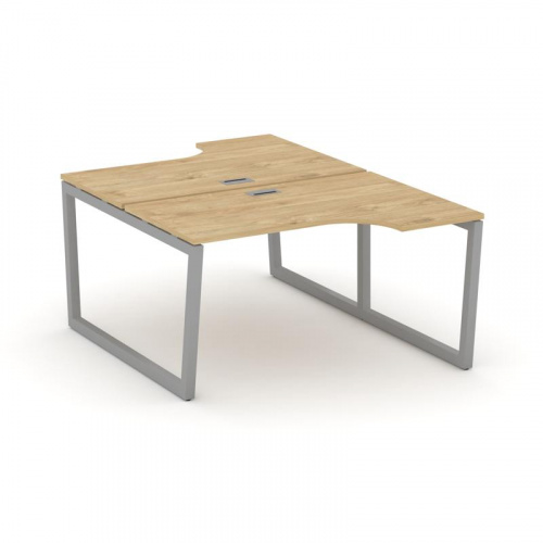 Style Project Рабочая станция эргоном. SN-5T2.DRPA-002 Акация Лорка/Металл Антрацит/Заглушка Пластик фото 2