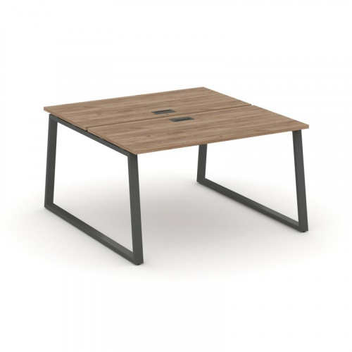 Style Project Рабочая станция 2-х сторон. SN-6T1.DRS-001 Акация Лорка/Металл Антрацит/Заглушка Пласт фото 23