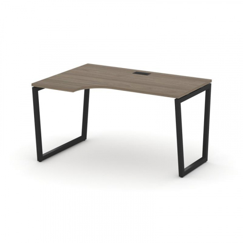 Style Project Стол рабочий эргоном. SN-4T2.SPA-021(L) Акация Лорка/Металл Антрацит/Заглушка Пластик фото 6