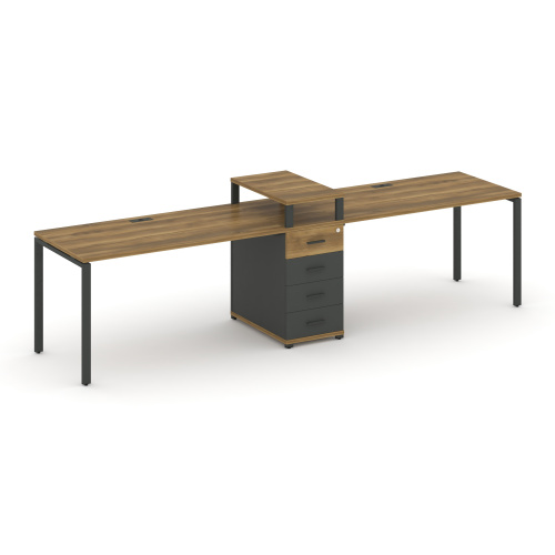 Бенч-система на 2 места с 1 опорной тумбой Concept CN.ORS-420