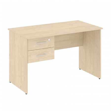 Nova S Стол письменный с подвесной тумбой В.СПТП-2 Бук Артизан 1200*650*750