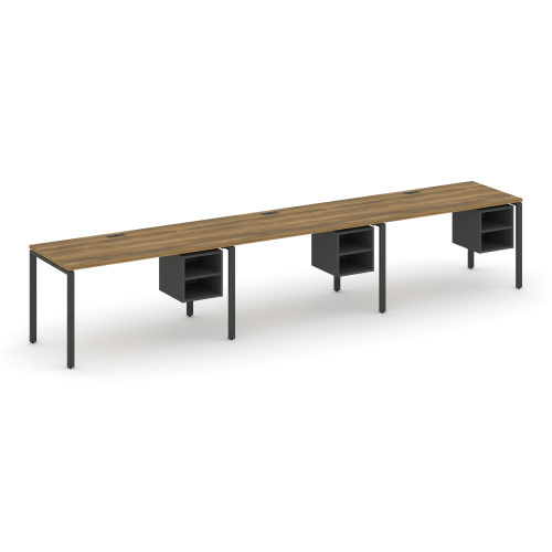 Бенч-система на 3 места с подвесными тумбами Concept CN.ORS-128