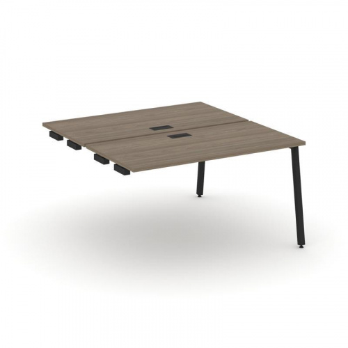 Style Project Стол-приставка к опор. элем. SN-4A.DPRS-004 Дуб Табак/Металл Белый 1580*1232*750 фото 13