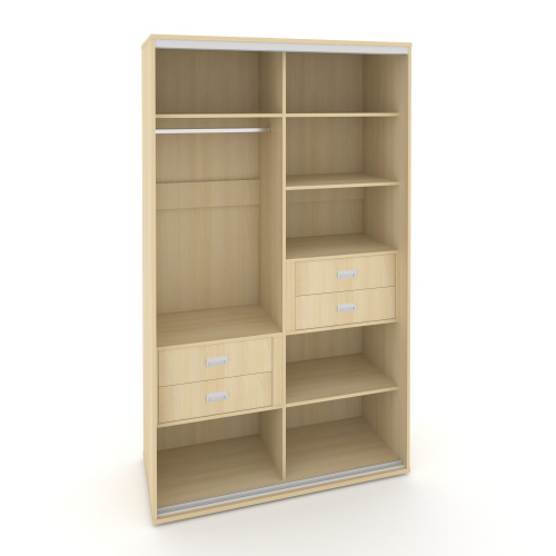 Корпус 2-х секционного шкафа высокого L=1400мм Maris SH.K2-4.1 K5 Корпус 2-х секционного шкафа высокого L=1400мм Maris SH.K2-4.1 K5