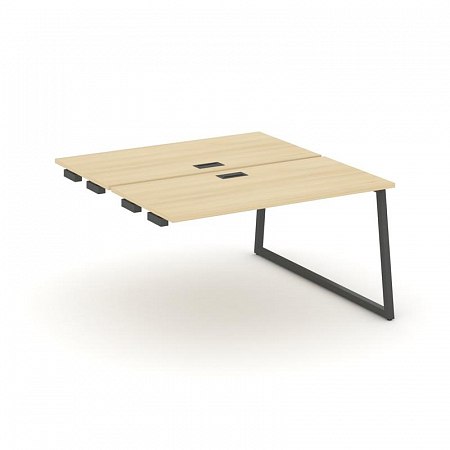 Style Project Стол-приставка к опор. элем. SN-4T1.DPRS-022 Акация Лорка/Металл Антрацит/Заглушка Пла