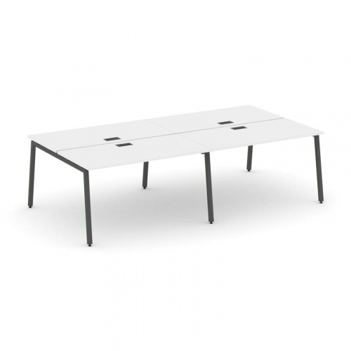 Style Project Рабочая станция 2-х сторон. SN-4A.DRS-044 Вяз Благородный/Металл Белый 3160*1432*750 фото 22