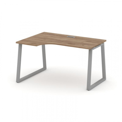 Style Project Стол рабочий эргоном. SN-6T1.SPA-001(L) Акация Лорка/Металл Антрацит/Заглушка Пластик фото 10