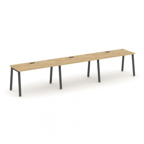 Style Project Рабочая станция 1 сторон. SN-6A.ORS-053 Дуб Табак/Металл Антрацит 4140*800*750 фото 20