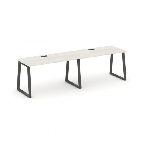 Style Project Рабочая станция 1 сторон. SN-6T1.ORS-022 Акация Лорка/Металл Антрацит/Заглушка Пластик фото 24