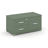 Тумба приставная с 2 ящиками Concept CN.TSP-004 W