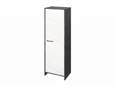 Шкаф для документов FB-571.G. Древесина Графит/Мрамор Леванто белый