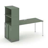 Стол офисный с опорным шкафом-купе Concept CN.SP-244