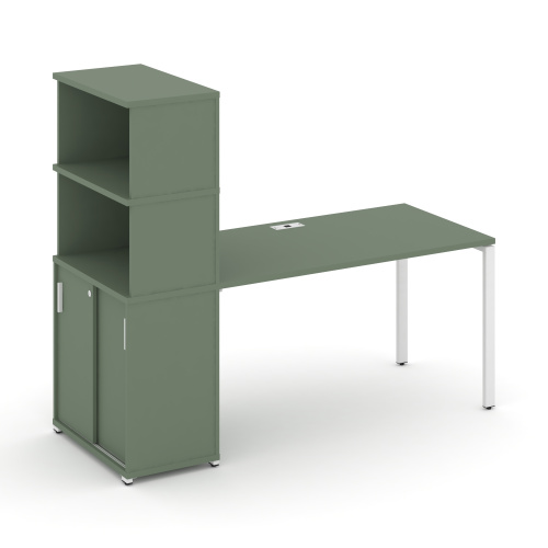 Стол офисный с опорным шкафом-купе Concept CN.SP-244