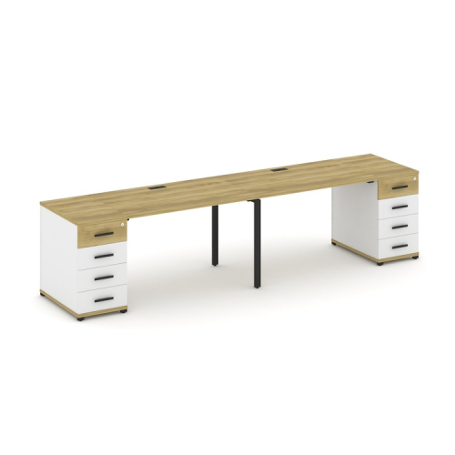 Бенч-система на 2 места с 2 опорными тумбами Concept CN.ORS-410 фото 6