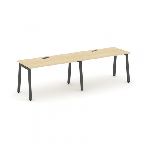 Style Project Рабочая станция 1 сторон. SN-5A.ORS-002 Дуб Табак/Металл Белый 2360*600*750 фото 25