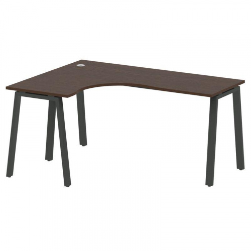 Стол офисный криволинейный Metal System БА.СА-4 (L) фото 15