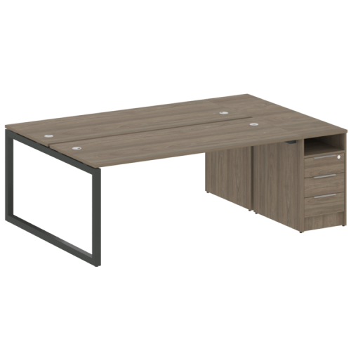 Бенч-система с тумбой на О-обр. м/к Metal System Quattro 50БО.РС-СТП-2.5 Бенч-система с тумбой на О-обр. м/к Metal System Quattro 50БО.РС-СТП-2.5