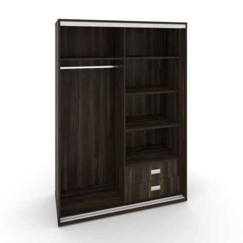 Корпус 2-х секционного шкафа низкого L=1400мм Maris SH.K2-4.2 K1 фото 4