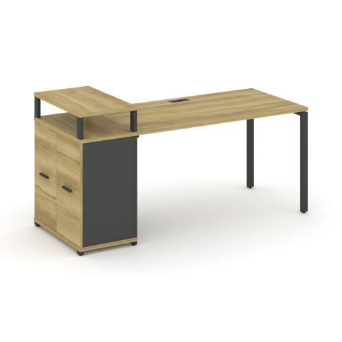 Стол офисный с опорным распашным шкафом Concept CN.SP-224 фото 4