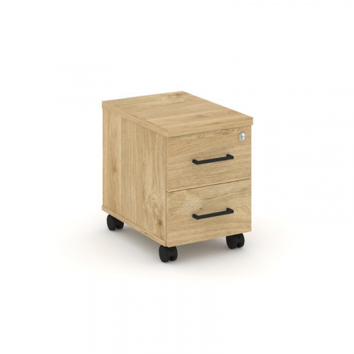 Style Project Тумба мобильная з/с ЛХДФ SN.TM-003 Акация Лорка/Черный Ручки 320*460*437 фото 14