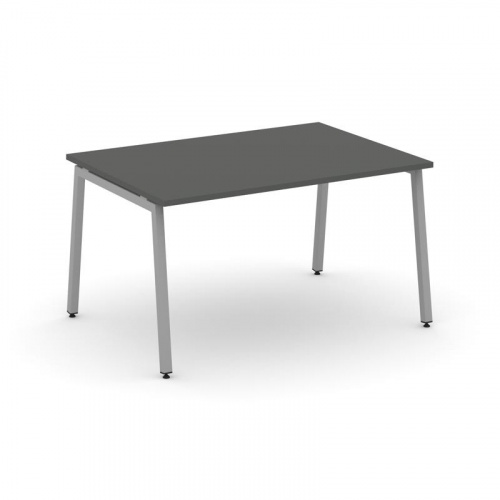 Style Project Стол переговорный SN-4A.SPRG-004.3 Дуб Табак/Металл Белый 1580*980*750 фото 9