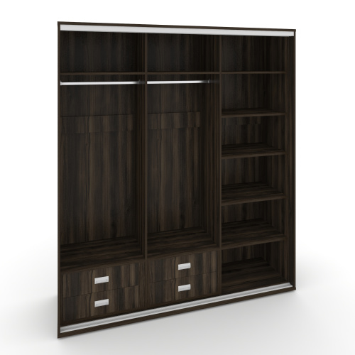 Корпус 3-х секционного шкафа высокого L=2369мм Maris SH.K3-6.1 K3 фото 7