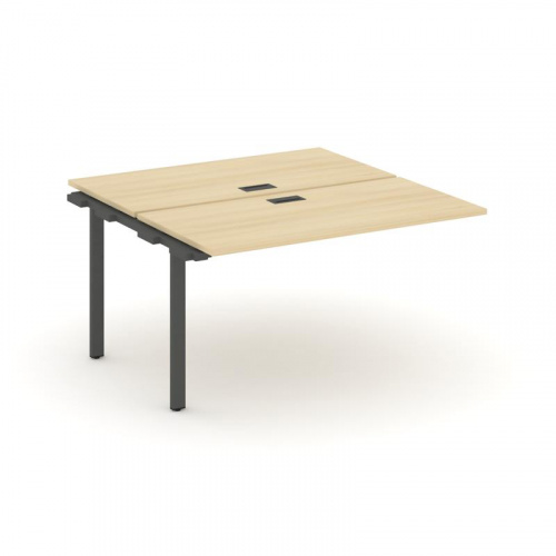 Style Project Проходной наб. элем. SN-6P.DNRS-014 Тиквуд Светлый/Металл Белый 1580*1432*750 фото 2