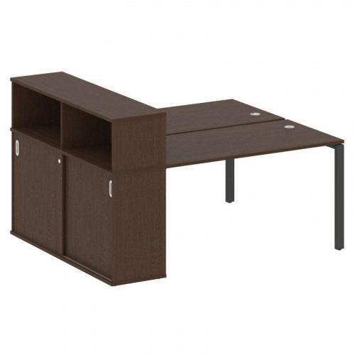 Бенч-система с шкафом-купе на П-обр. м/к Metal System БП.РС-СШК-2.3 фото 6