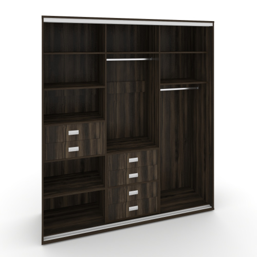 Корпус 3-х секционного шкафа высокого L=2219мм Maris SH.K3-5.1 K6 фото 7