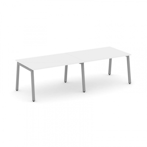 Style Project Стол переговорный SN-5A.SPRG-014.3 Тиквуд Светлый/Металл Антрацит 3160*980*750 фото 9