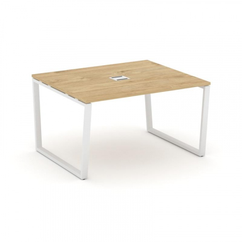 Style Project Стол переговорный SN-6T2.SPRG-032 Акация Лорка/Металл Антрацит/Заглушка Металл Антраци фото 3