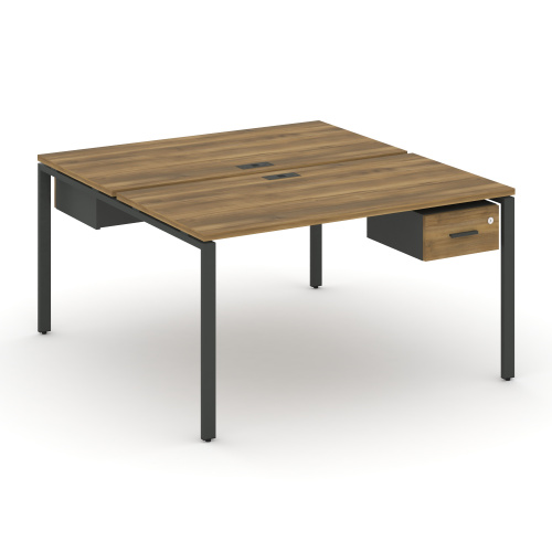 Бенч-система на 2 места с подвесными тумбами Concept CN.DRS-110