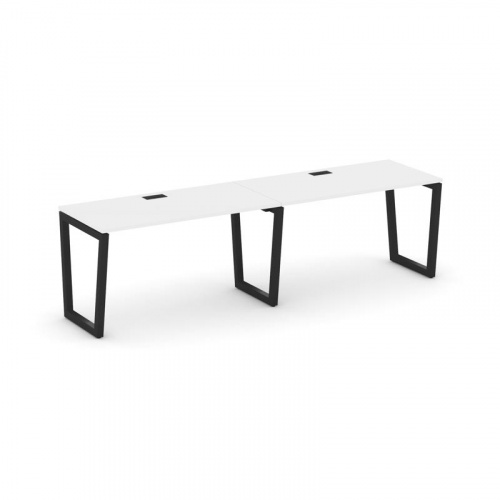 Style Project Рабочая станция 1 сторон. SN-5T2.ORS-024 Акация Лорка/Металл Антрацит/Заглушка Пластик фото 8