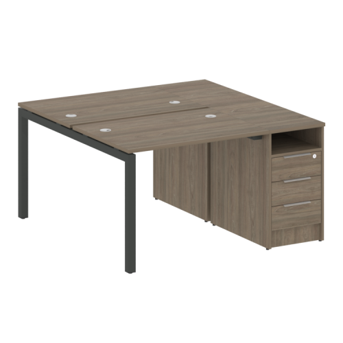 Бенч-система с тумбой на П-обр. м/к Metal System Quattro 50БП.РС-СТП-2.1 фото 3