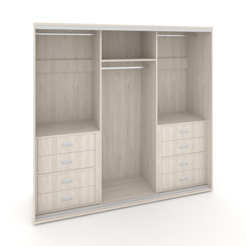 Корпус 3-х секционного шкафа низкого L=1769мм Maris SH.K3-2.2 K5 фото 4