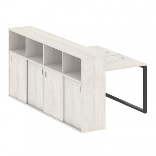 Бенч-система с шкафом-купе на О-обр. м/к Metal System БО.РС-СШК-4.1 фото 10