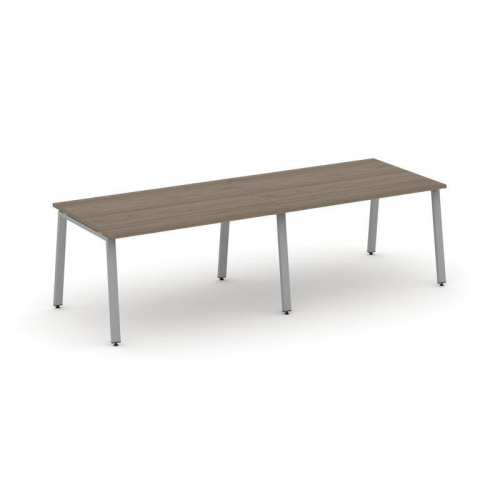 Style Project Стол переговорный SN-6A.SPRG-011.3 Тиквуд Светлый/Металл Антрацит 1960*980*750 фото 8