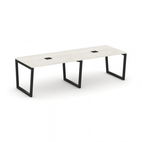 Style Project Стол переговорный SN-5T2.SPRG-012 Акация Лорка/Металл Антрацит/Заглушка Металл Антраци фото 6 Style Project Стол переговорный SN-5T2.SPRG-012 Акация Лорка/Металл Антрацит/Заглушка Металл Антраци фото 6