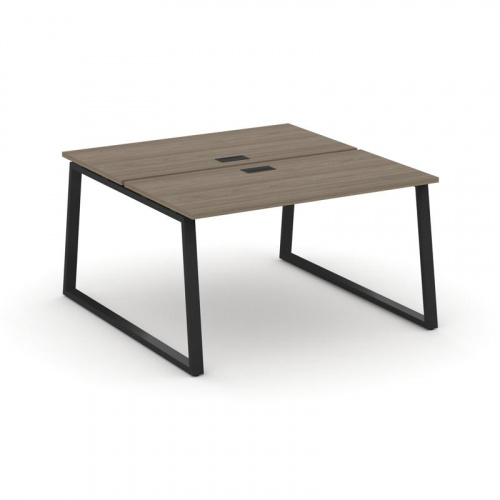 Style Project Рабочая станция 2-х сторон. SN-6T1.DRS-001 Акация Лорка/Металл Антрацит/Заглушка Пласт фото 9