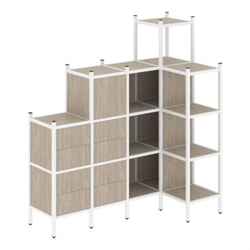 Стеллаж офисный угловой Loft VR.L-48 фото 4 Стеллаж офисный угловой Loft VR.L-48 фото 4