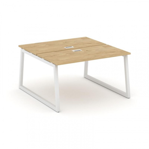 Style Project Рабочая станция 2-х сторон. SN-5T1.DRS-012 Акация Лорка/Металл Антрацит/Заглушка Пласт фото 3