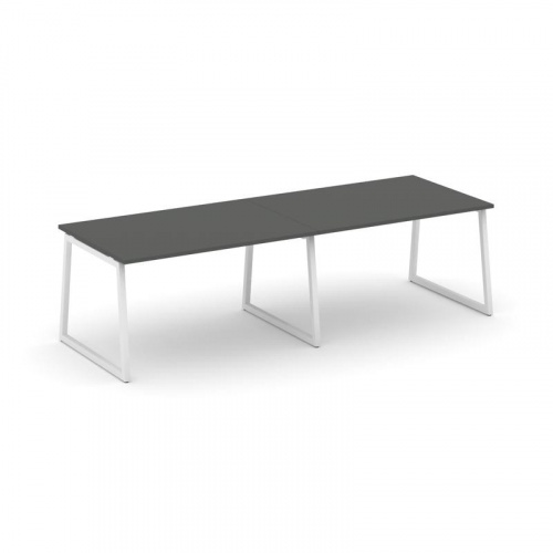 Style Project Стол переговорный SN-4T1.SPRG-011.3 Акация Лорка/Металл Антрацит 1960*980*750 фото 19