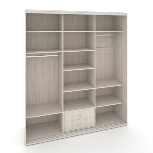 Корпус 3-х секционного шкафа высокого L=2219мм Maris SH.K3-5.1 K2 фото 2