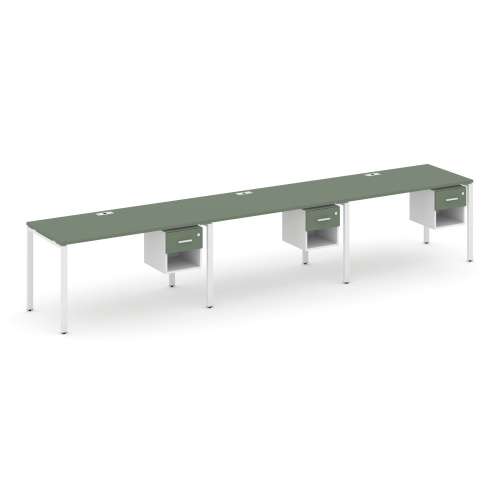 Бенч-система на 3 места с подвесными тумбами Concept CN.ORS-140 фото 5