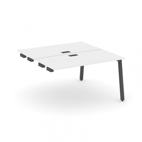 Style Project Стол-приставка к опор. элем. SN-5A.DPRS-002 Дуб Табак/Металл Белый 1180*1232*750 фото 26